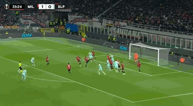 【欧联】吉鲁建功，米兰4-2十人布拉格斯拉维亚